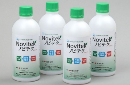 住友化学 新BS（バイオスティミュラント）資材「ノビテク」 光合成促進と耐暑性増強